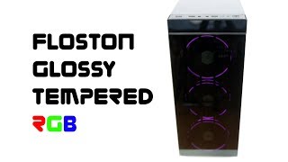 Carcasa PC Floston Glossy Tempered RGB [upl. by Tierney670]