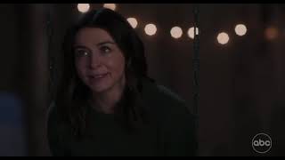 Greys Anatomy 18x18 Amelia Tells Nick it was Hard after Derek for Meredith but he makes her happy [upl. by Oakes]