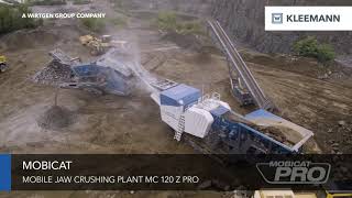 Impact Crusher MOBIREX MR 110130 Z EVO2 Highlights  KLEEMANN [upl. by Jacoby508]