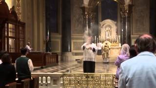 Solemn High Mass of Ascension Thursday 2015  Incensing [upl. by Alf895]