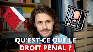 Introduction au droit pénal général cours de droit pénal [upl. by Paresh]