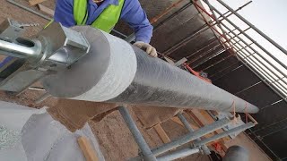 How to Install FRP Pipes GRP Lamination Taper by Adhesive Bond [upl. by Ariaj308]