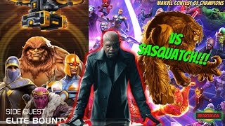 How To Beat The MCOC Sasquatch Elite Bounty [upl. by Truscott535]