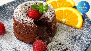 Chocolate lava cake recipe [upl. by Allerus]