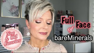 Full Face of BAREMINERALS  New and Old Favorites [upl. by Assirac]