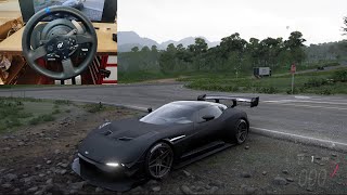 ASTON MARTIN VULCAN AMR  Forza Horizon 5 Thrustmaster T300RS gameplay [upl. by Refinneg]