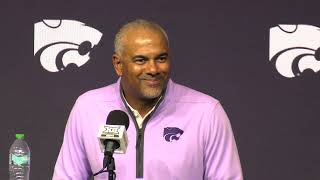 Kansas State Head Coach Jerome Tang Press Conference at Big 12 Media Days 20242025 [upl. by Kenimod]