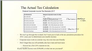 09H Taxes Cash Flow and Profits [upl. by Cullin900]