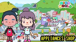 Miga Town My World  NOW OPEN NEW APPLIANCES SHOP NEW LOCATION UPDATE [upl. by Bruell]