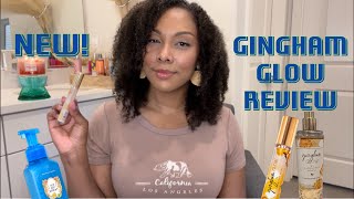 Bath amp Body Works New Gingham Glow Review amp Mini Haul 3🛍️ [upl. by Enorel]