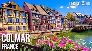 Colmar Picturesque Medieval Fairytale Streets  🇫🇷 France 8K HDR Walking Tour [upl. by Gabrielle424]