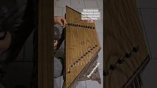 The newly born 12barreled santur instrument played by Parsa Simaris [upl. by Mlehliw]