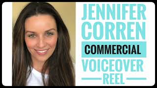 Jennifer Corren Commercial Voice Over Demo Reel [upl. by Sahpec]