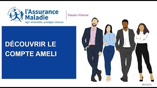 Webinaire  Découvrir le compte ameli [upl. by Leilani]