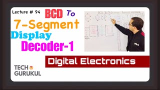 BCD to 7Segment Display Decoder Part1  Tech Gurukul by Dinesh Arya [upl. by Chandos543]