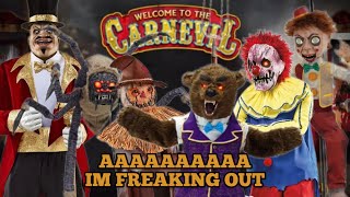 THE CARNIES ARE OUT Spirit Halloween ‘The Carnevil Cast Revealed’ trailer ￼analysis [upl. by Neraa]