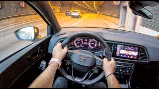 NEW Cupra Ateca 2023 15 TSi 150HP 0100 POV Test Drive 1830 Joe Black [upl. by Attenal249]