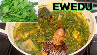 HOW TO MAKE DELICIOUS EWEDU ADEMEMOLOKHIA SOUP  IGBO STYLE YOU WILL ASK FOR MORE [upl. by Witha553]