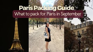 How to Pack for Paris and Look Chic While Doing It [upl. by Nerrad]