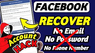 How I Recovered My Hacked Facebook Account  How to Recover Hacked Facebook Account without otp [upl. by Nimesh504]