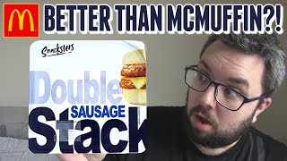 Snacksters Double Sausage Stack Review [upl. by Spears]