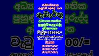 job vacancy 2024 sri lanka  රැකියා ඇබෑර්තු 2024  job vacancy 2024 rakiya abarthu factri rakiya [upl. by Gabriell]