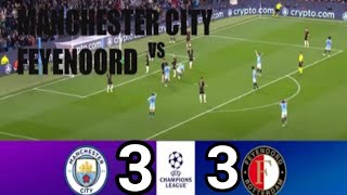 Manchester City vs Feyenoord 33  UEFA Champions League 2024  Match Highlights [upl. by Highams]