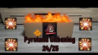 Pyroland Unboxing für Silvester 2425 [upl. by Joelly784]