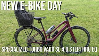 My New Commuter and Family EBike Specialized Turbo Vado SL 40 StepThrough EQ Review [upl. by Mars513]