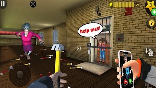 Scary Teacher 3D Secret Update Miss T Special Episode Android Game part 3451 scaryteacher3d [upl. by Ahsened]