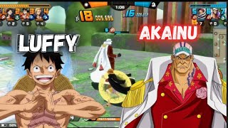 Akainu vs luffy  One piece bounty rush  gaming opbr bountyrush onepiece [upl. by Akimrehs998]