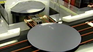 How Silicon Wafers Are Made for use in micro chips and integrated circuits [upl. by Krysta]