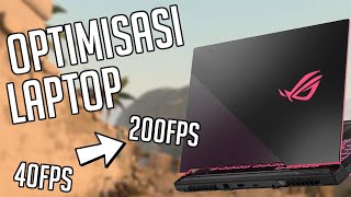 Optimisasi LAPTOP Buat VALORANT FPS Boost [upl. by Acined]