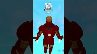 Jugando Como Iron Man en Todos los GTA gta gta3 gtavicecity gtasanandres gta5 shorts fyp [upl. by Nodnart193]