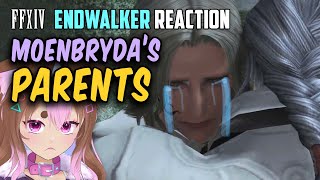 Urianger Meets Moenbryda Parents Reaction FFXIV Endwalker MSQ [upl. by Anilac124]