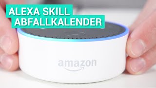 Amazon Alexa Skill  Abfallkalender [upl. by Horatia881]