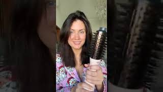 My go to for crazy wild bed head Hair Tutorial  At Home Blowout [upl. by Suzzy402]