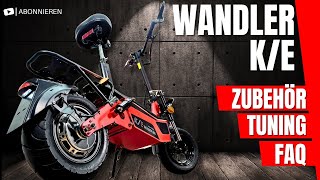 WANDLER KE 2024  ZUBEHÖR  TUNING  FAQ 🚀💡  Top EROLLER 2024 🌟 WandlerKE Escooter wandler [upl. by Verlie892]