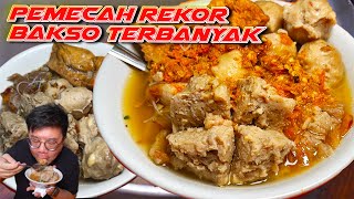 BAKSO PEMECAH REKOR MURI BAKSO LEGEND DARI PASAR LAMA [upl. by Nyrraf]