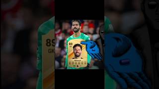 Blue Or Red Alisson Edition  Alisson Fifa Cards Edits  eafc24 fifa fcmobile [upl. by Kurland]