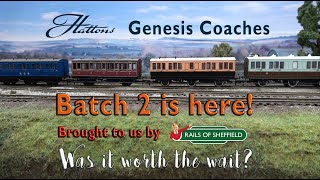 Hattons Genesis Coaches Batch 2 are here [upl. by Aikaj88]