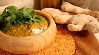 Curried Red Lentil Dhal [upl. by Johansen]