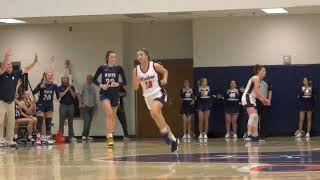 White County Lady Warriors  Kylie Watkins vs Habersham [upl. by Tigirb]