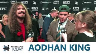 Aodhan King Talks Writing Worship amp New Album  Dove Awards 2024 [upl. by Butta779]