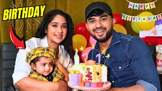 KUNJAAVAS 6 MONTH BIRTHDAY ❤️🔥  AMMU amp ASWIN [upl. by Alram800]