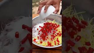 Fish fry and mango chilli  shorts viral mango crispy [upl. by Ajed951]