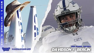 Hilliard Davidson’s Comeback Bid Falls Short to Berlin 🏈 [upl. by Valle]