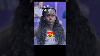 The Olympics Games Most Beautiful Athlete Rhasidat Adeleke 😍 shorts [upl. by Syst]