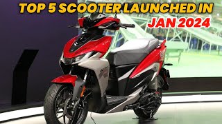 Top 5 Scooter Launched in January 2024 💥  Hero Xoom 125cc  Ola S1X  New 2024 Model Scooter [upl. by Blaseio]