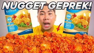 MUKBANG NUGGET KANZLER GEPREK [upl. by Kuebbing298]